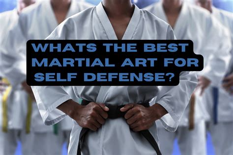 What's the Best Martial Art: A Diverse and Enriching Perspective